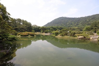 Zen Bahçe, Ritsurin Park, Takamatsu, Shikoku, Japonya
