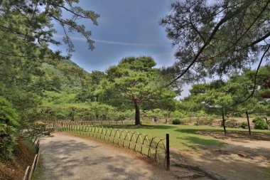 Zen Bahçe, Ritsurin Park, Takamatsu, Shikoku, Japonya