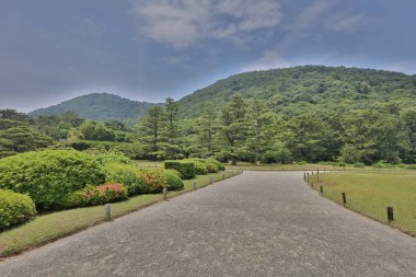 Zen Bahçe, Ritsurin Park, Takamatsu, Shikoku, Japonya