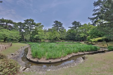 Zen Bahçe, Ritsurin Park, Takamatsu, Shikoku, Japonya