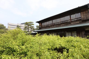Takamatsu park geleneksel Japon Bahçesi 