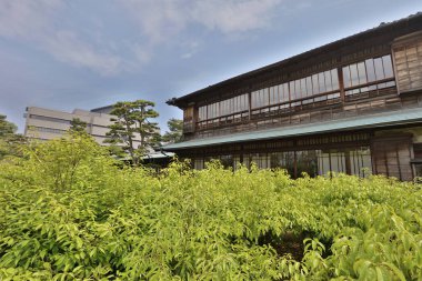 Takamatsu park geleneksel Japon Bahçesi 