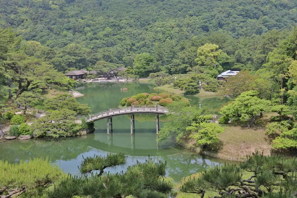 Zen Bahçe, Ritsurin Park, Takamatsu, Shikoku, Japonya