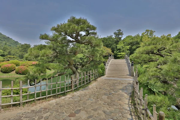 Zen Bahçe, Ritsurin Park, Takamatsu, Shikoku, Japonya