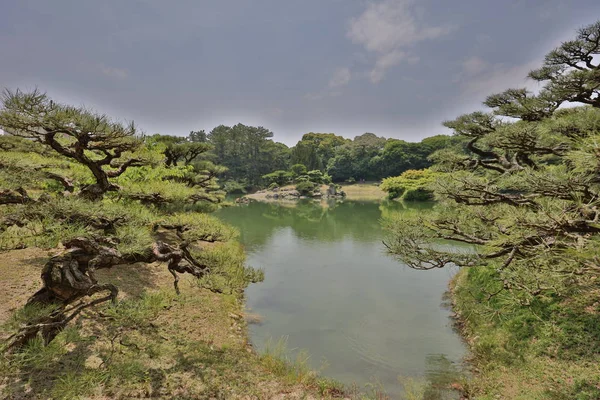 Zen Bahçe, Ritsurin Park, Takamatsu, Shikoku, Japonya