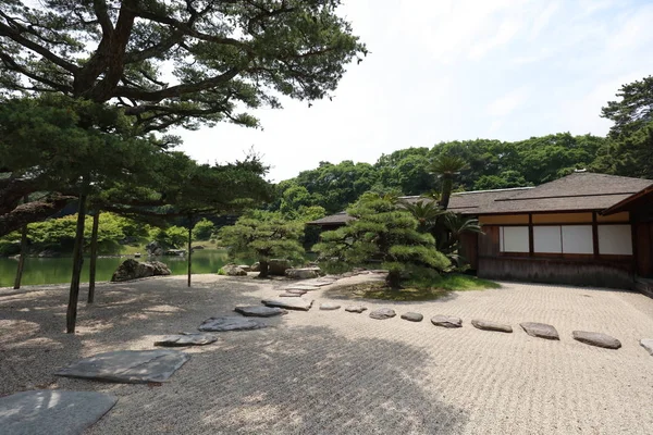 Zen Bahçe, Ritsurin Park, Takamatsu, Shikoku, Japonya