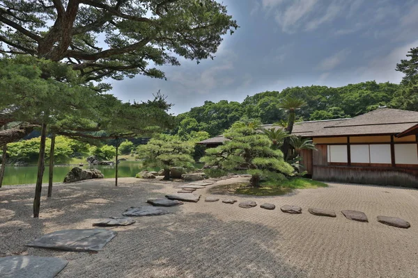 Zen Bahçe, Ritsurin Park, Takamatsu, Shikoku, Japonya