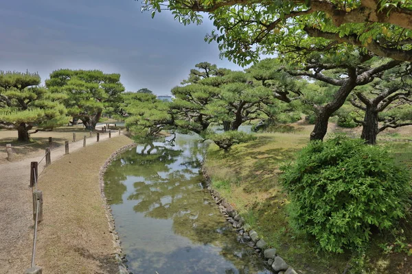 Zen Bahçe, Ritsurin Park, Takamatsu, Shikoku, Japonya