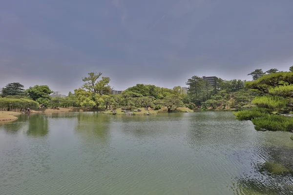 Zen Bahçe, Ritsurin Park, Takamatsu, Shikoku, Japonya