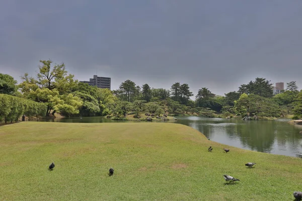 Zen Bahçe, Ritsurin Park, Takamatsu, Shikoku, Japonya