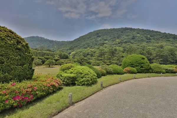 Zen Bahçe, Ritsurin Park, Takamatsu, Shikoku, Japonya