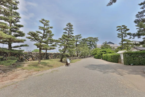 Takamatsu park geleneksel Japon Bahçesi 