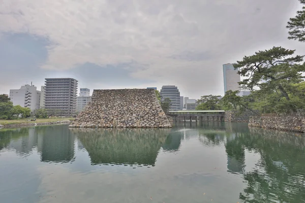 bir sahne Takamatsu kalenin Takamatsu, Japonya