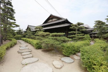 Takamatsu park geleneksel Japon Bahçesi 
