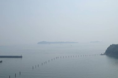 pencere görünümünden tren dışında Japonya