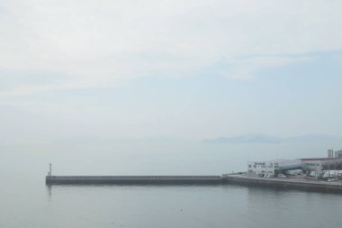 pencere görünümünden tren dışında Japonya