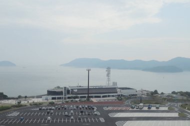 pencere görünümünden tren dışında Japonya