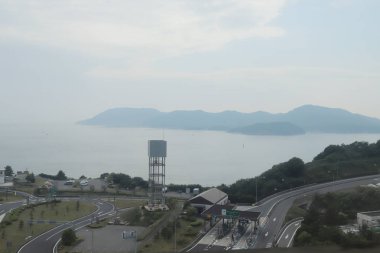 pencere görünümünden tren dışında Japonya