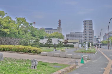 Takamatsu şehir görünümünü Japonya