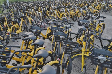 Hong Kong çok fazla paylaşılan Bisiklet