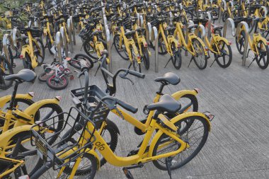 Hong Kong çok fazla paylaşılan Bisiklet