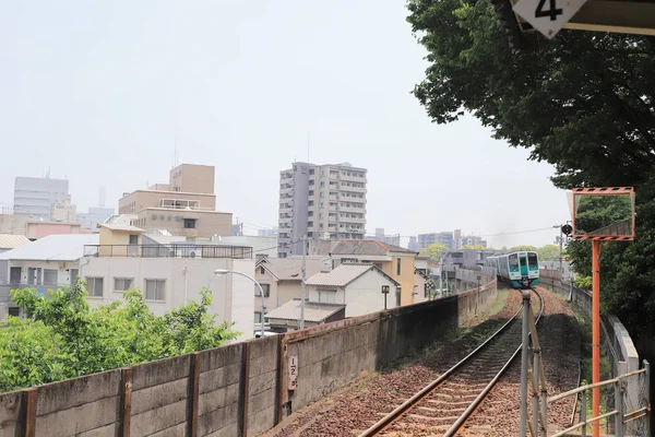 Train Local Compagnie Ferroviaire Japonaise Shikoku — Photo