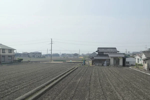 pencere görünümünden tren dışında Japonya