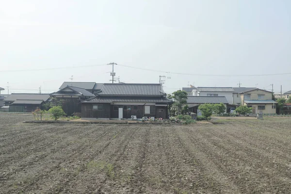 pencere görünümünden tren dışında Japonya