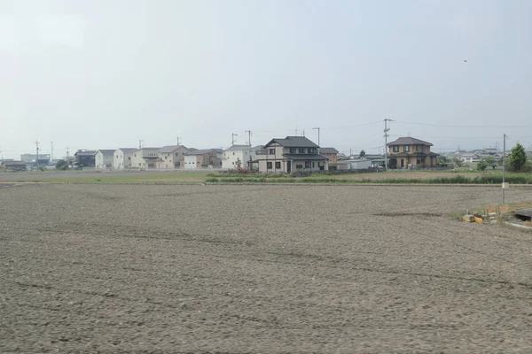 pencere görünümünden tren dışında Japonya