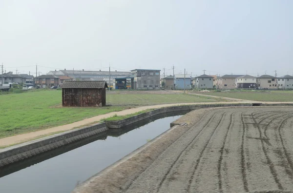 pencere görünümünden tren dışında Japonya