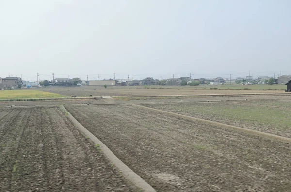 pencere görünümünden tren dışında Japonya
