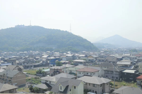 pencere görünümünden tren dışında Japonya