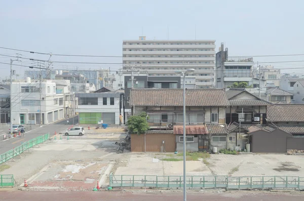 pencere görünümünden tren dışında Japonya