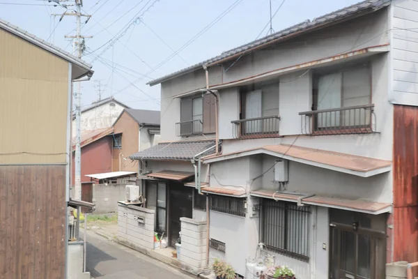 pencere görünümünden tren dışında Japonya