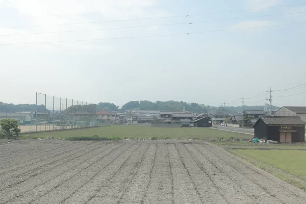 pencere görünümünden tren dışında Japonya