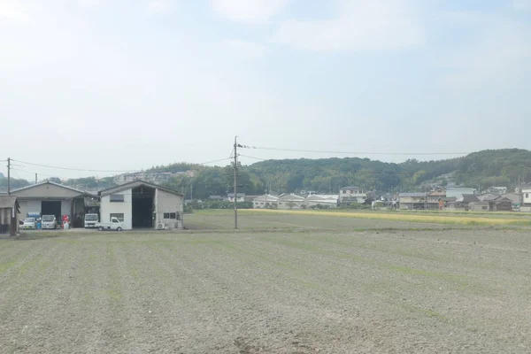 pencere görünümünden tren dışında Japonya