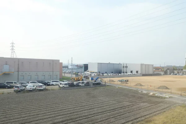 pencere görünümünden tren dışında Japonya