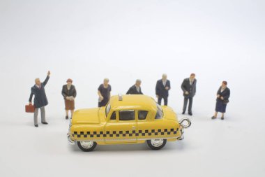 bir mini figür bekle new york vergi