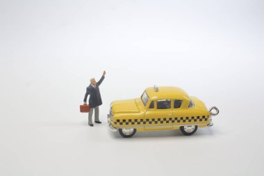 bir mini figür bekle new york vergi