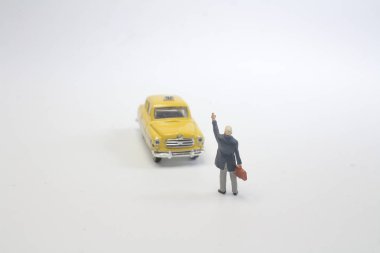 bir mini figür bekle new york vergi