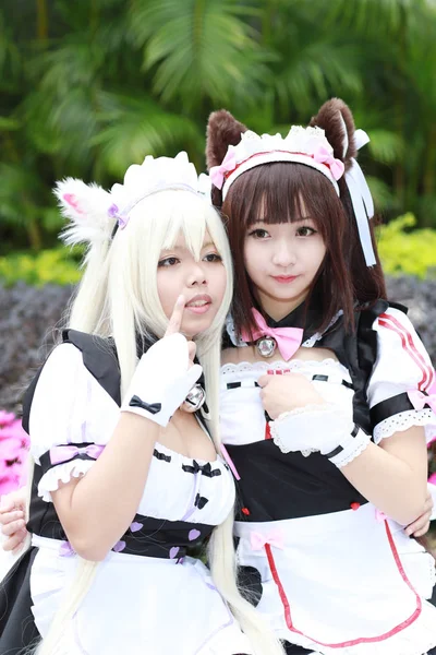 Pose Anime Cosplay Japonesa Identificada 2018 —  Fotos de Stock