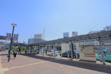 Okayama Japonya'da bir çevre Okayama İstasyonu