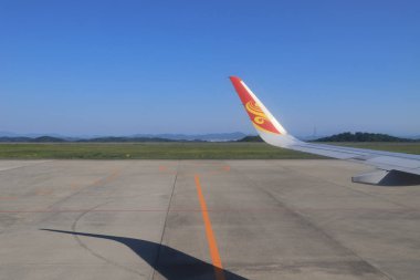 uçak uçan yukarıda bir havadan görünümü 