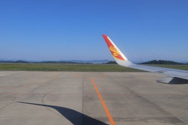 uçak uçan yukarıda bir havadan görünümü 