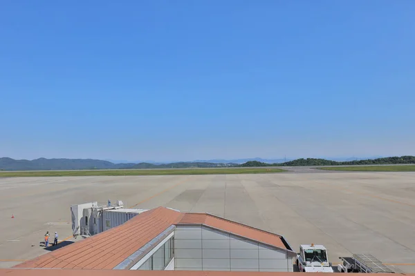 Lotnisko Kayama Prefekturze Okayama Japonia — Zdjęcie stockowe