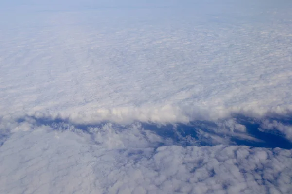 Vista Aérea Ventana Del Avión Mirando Hacia Abajo Tierra —  Fotos de Stock