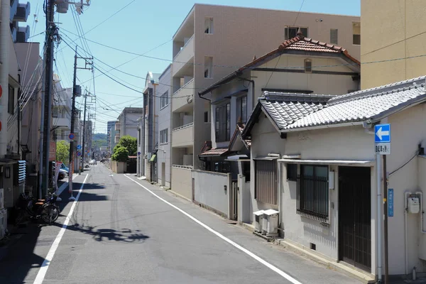 Obszar Mieszkalny Okayama Japa — Zdjęcie stockowe