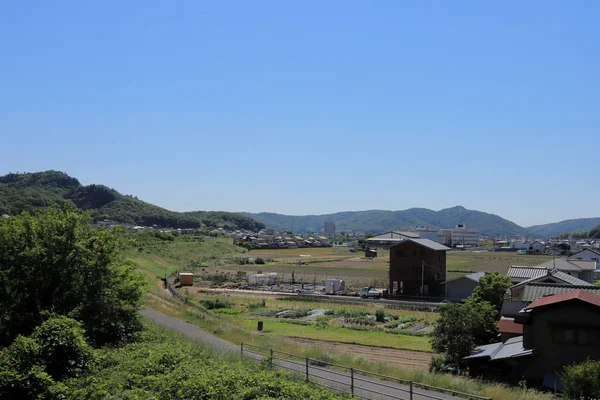 冈山颂的住宅面积 — 图库照片