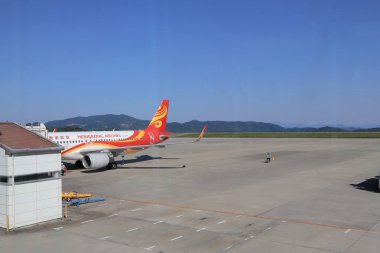 Okayama ili, Japa kayama havaalanında