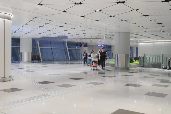 Interno Aeroporto Internazionale Hong Kong — Foto Stock